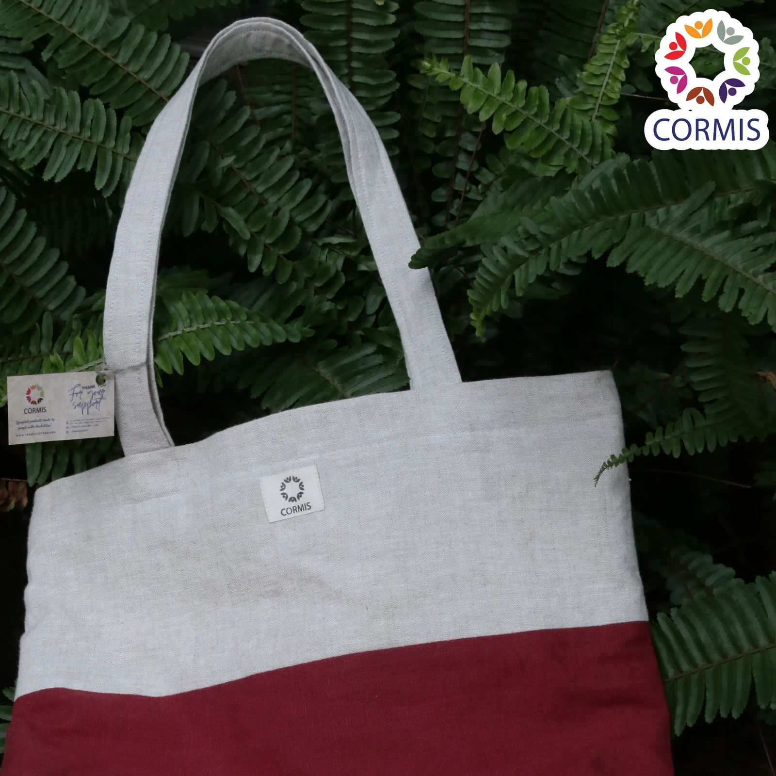 Ảnh 2 – Túi tote chắp vải